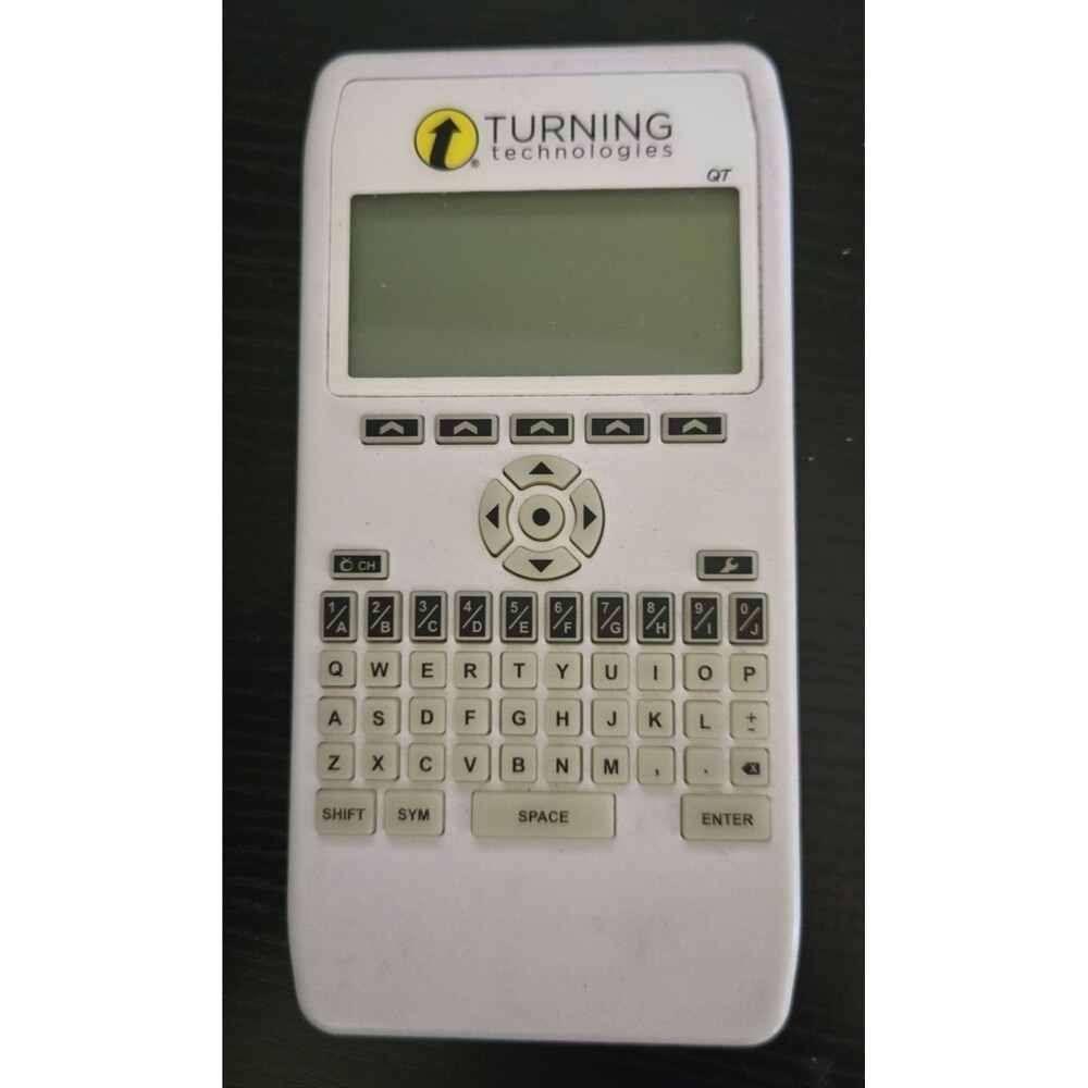 Turning Technologies QT Response Device RCQR01 LCD Interactive Clicker Remote